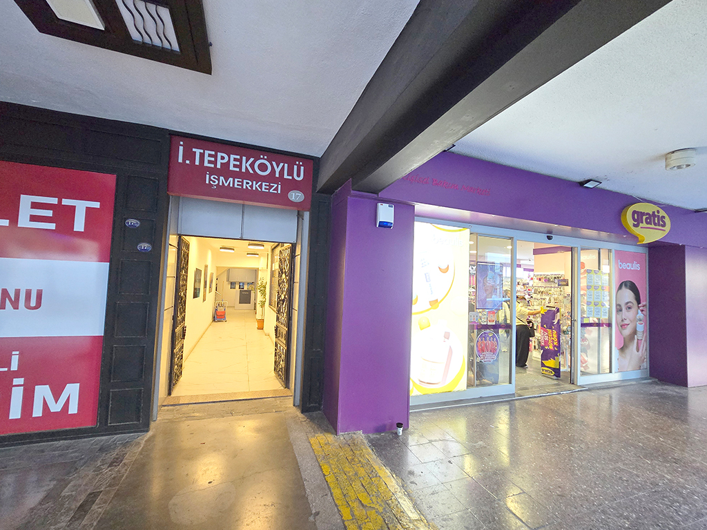 İzmir Konak Merkezde 1+1 Oda 50 m2 Kiralık Ofis (Merkezi Konumda